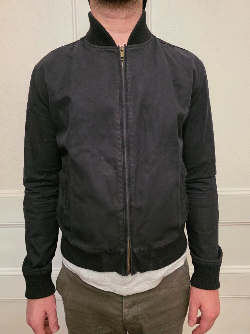Deus Ex Machina Garth Bomber Motorcycle Jacket- men's Size S